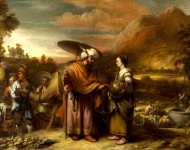 Gerbrand van den Eeckhout - Rebekah and Eliezer at the Well